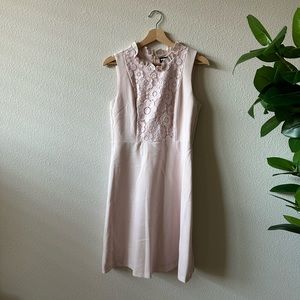 Karl Lagerfeld Pale Muted Pink Dress